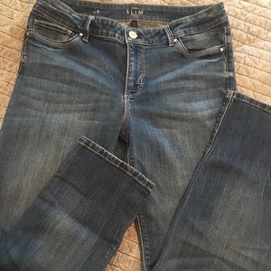 White House Black Market ankle jeans 8